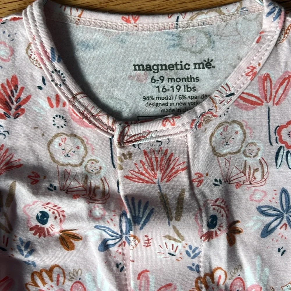 Magnetic Me Dandy Lions Modal Magnetic Jammies Size 6-9 month - Picture 2 of 2